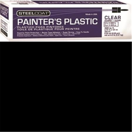 Petoskey Plastics P9941-06 9 x 400 ft.- 0.31 Mil Steelcoat Painters Plastic 76914912555
